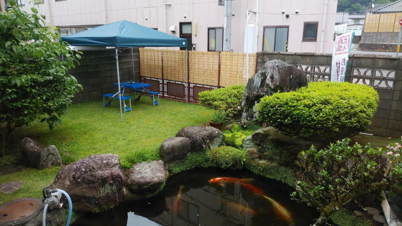 Walking Pilgrimage Hotel Tokiwa Ryokan Ozu  Bagian luar foto